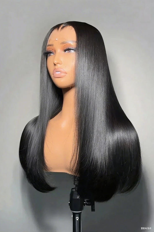 BLACK T VIRGIN WIG HD 200% - LISSE